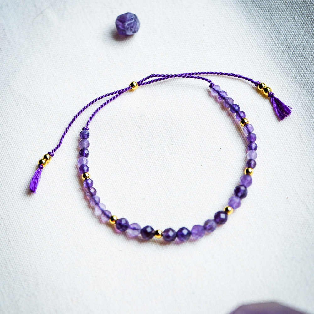 
                      
                        Amethyst Bracelet
                      
                    