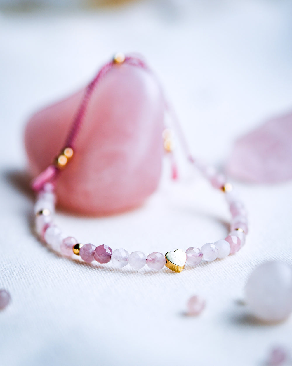 Rose Quartz Love Bracelet